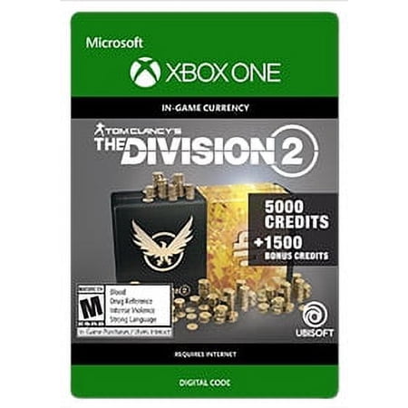 Tom Clancy’S The Division 2 – 6500 Premium Credits Pack - Xbox One [Digital]
