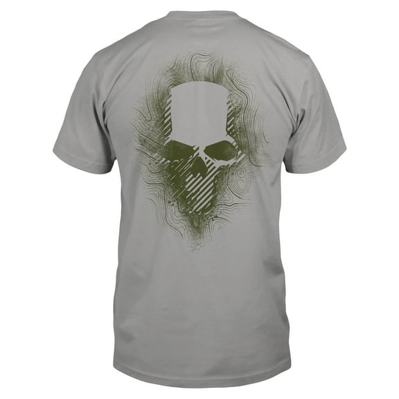 Tom Clancy's Ghost Recon Breakpoint Ghosts Map Men's Gamer Pocket T-Shirt (Large, Lead)
