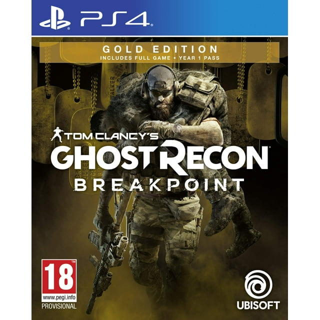 Tom Clancy's Ghost Recon Breakpoint Gold Edition (PS4) - Walmart.com