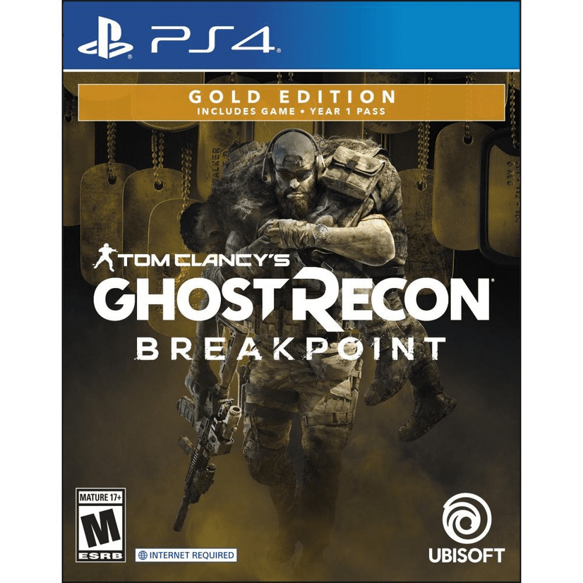 Tom Clancy's Ghost Recon Breakpoint Steelbook Gold Edition, PlayStation 4 Walmart.com