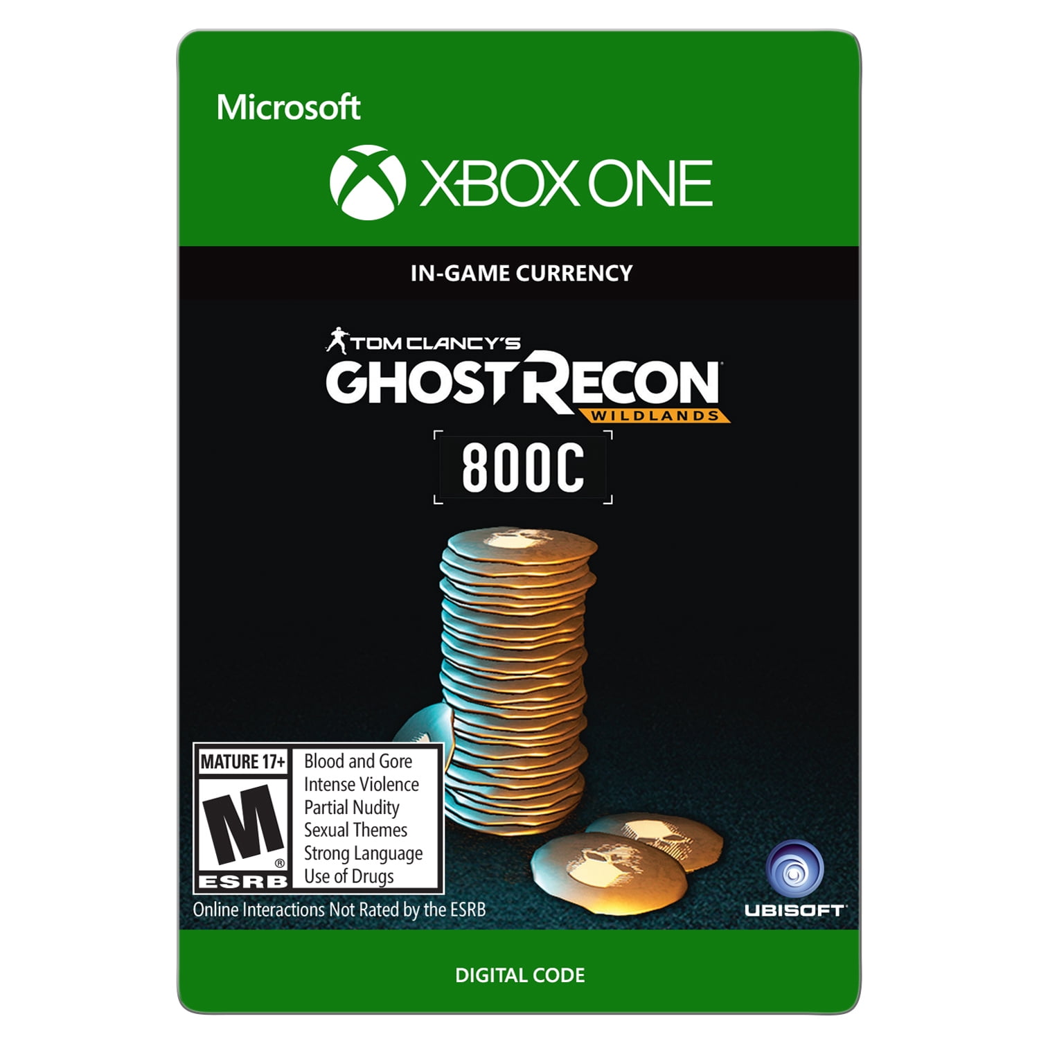 Ghost Recon Wildlands 800 GR Créditos Xbox One Nicaragua Ubuy