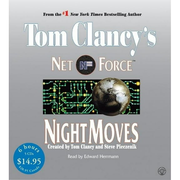 Tom Clancy's Net Force (Audio) Tom Clancy's Net Force #3: Night Moves Low Price CD, Book 03, (Audiobook)