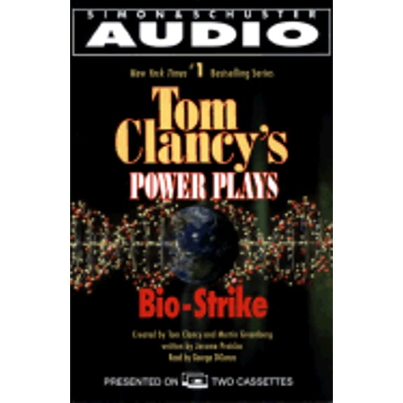 Pre-Owned Tom Clancy's Power Plays: Bio-Strike (Audiobook On Cassette Tape) by Tom Clancy, George Dicenzo, Martin Greenberg