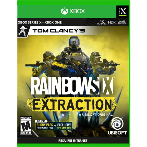 Tom Clancy's Rainbow Six Extraction Launch Edition, Ubisoft, Xbox Series X, Xbox One, [Physical]