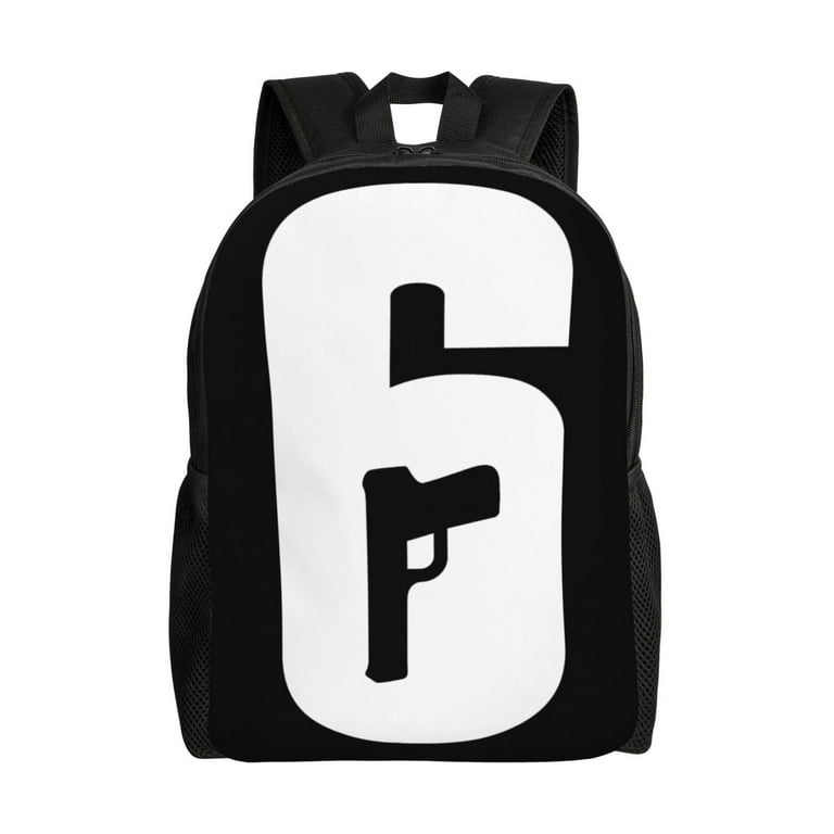 Tom Clancy s Rainbow Six Siege School Backpack Travel Bag Lightweight Daypack Work Business College Back Pack with Laptop Compartmen for Women Men Kids Gift Walmart
