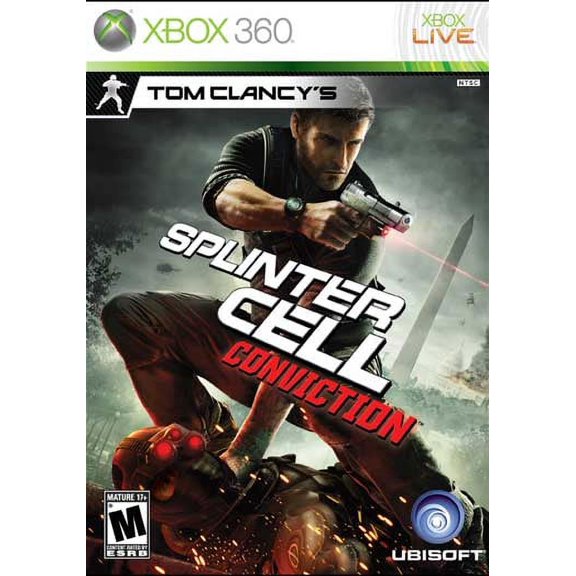 Pre-Owned Tom Clancy's Splinter Cell Conviction Action & Adventure Video Game for Xbox 360