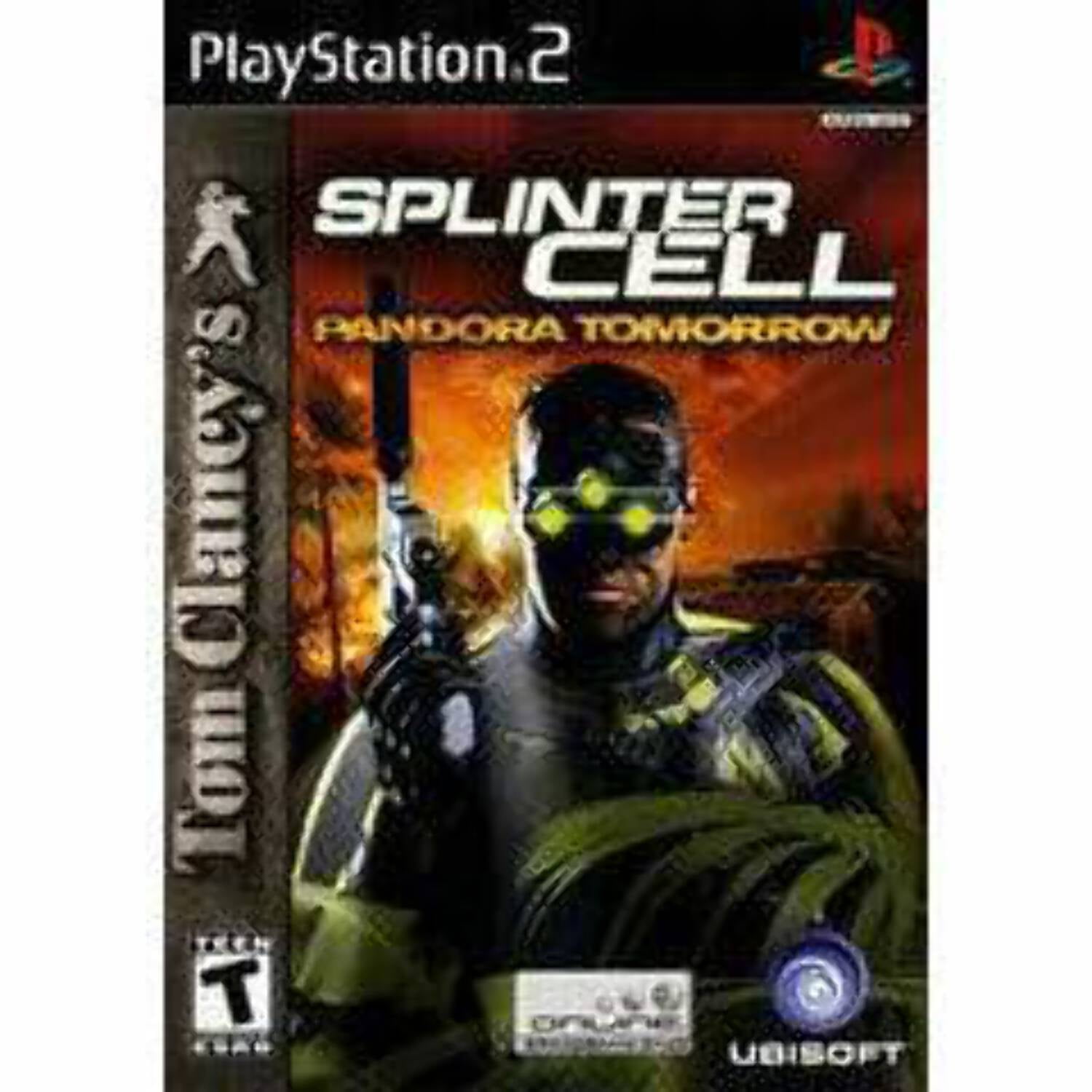 Tom Clancy's Splinter Cell Pandora Tomorrow - Sony Playstation 2 PS2 -  Editorial use only Stock Photo - Alamy