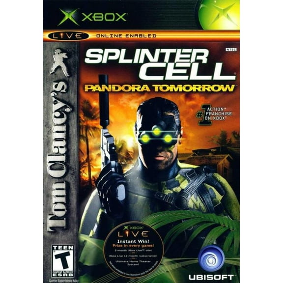 Pre-Owned Tom Clancy's Splinter Cell: Pandora Tomorrow Xbox Action & Adventure Physical