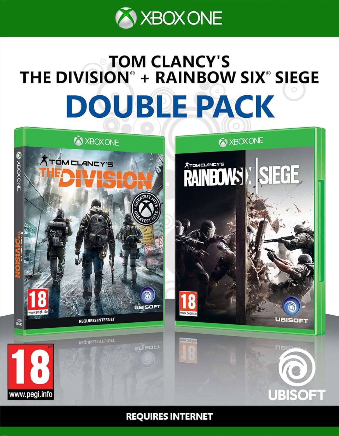 Tom Clancy's The Division + Rainbow Six Siege Double Pack Xbox One ...