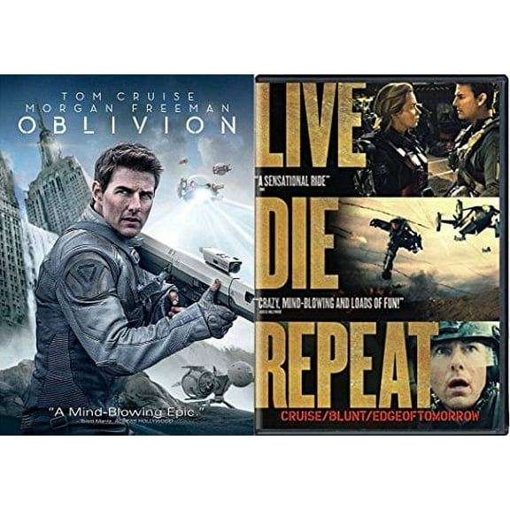 Tom Cruise Sci-Fi Collection - Oblivion & Live. Die. Repeat. Edge of Tomorrow Double Feature 2-Movie Set