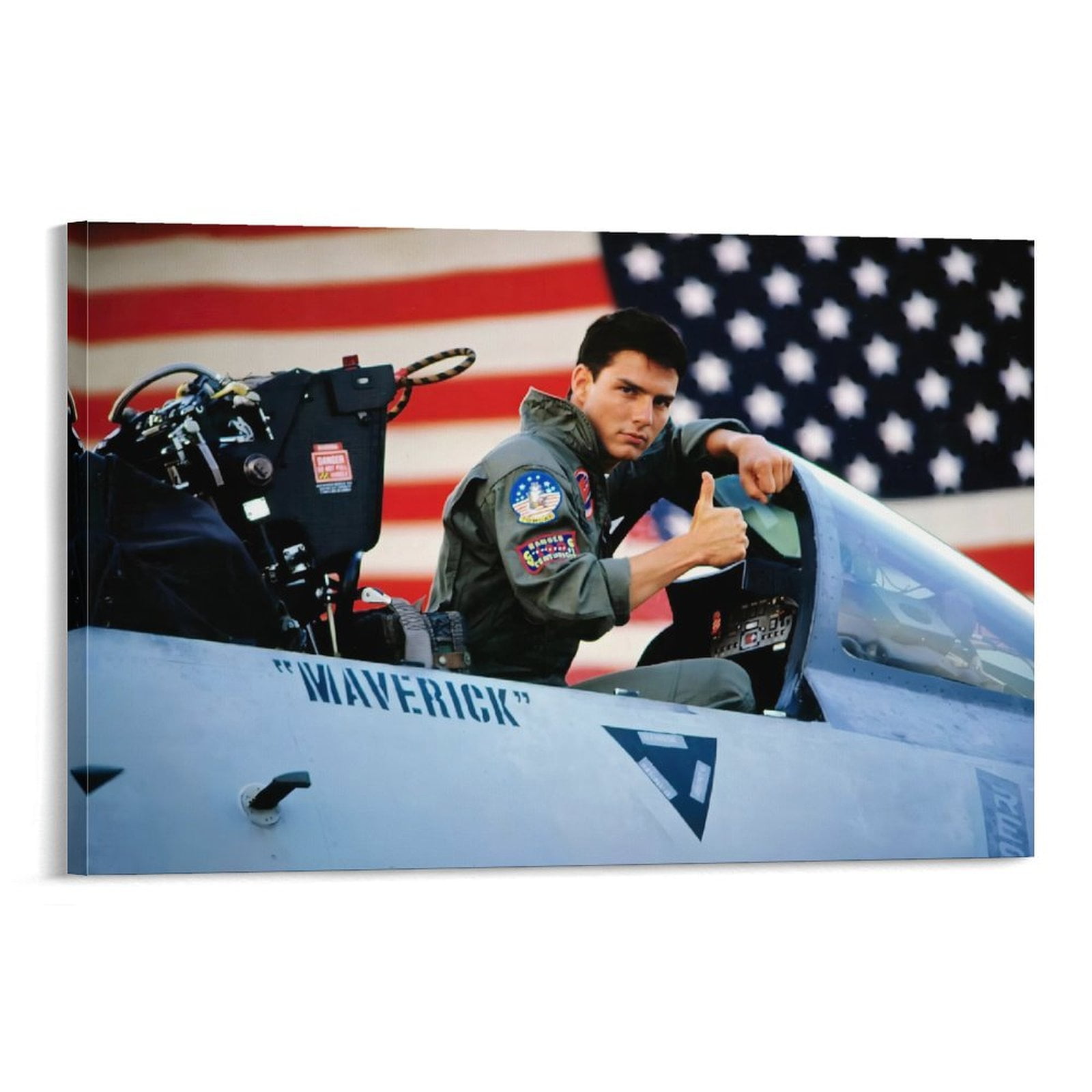 Tom Cruise Top Gun Movie Poster Poster Cool Artworks Painting Wall Art ...