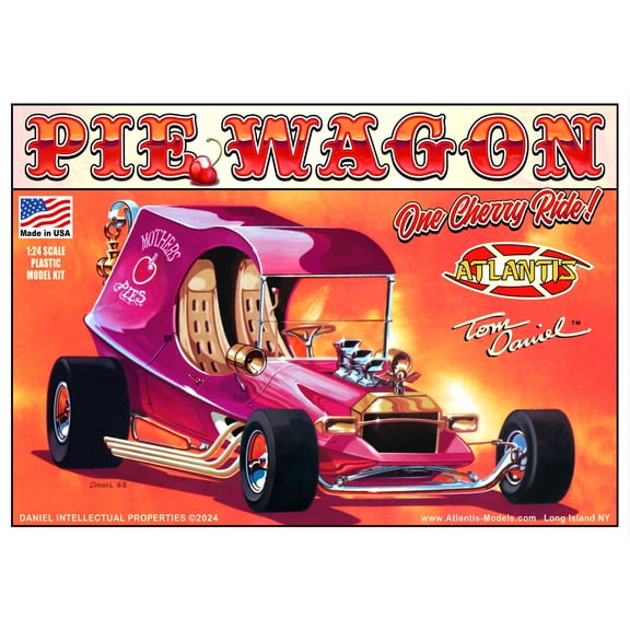 Tom Daniel - 1:24 Scale Model Kit - Pie Wagon Show Rod