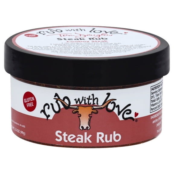 Tom Douglas Rub With Love Steak Rub 3.5 oz