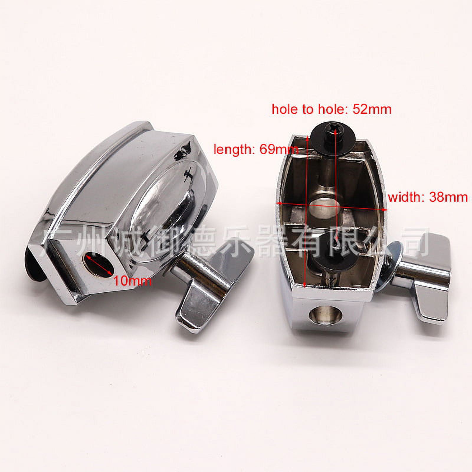 Tom Drum Kit Mount Bracket Floor Tom Leg Clamp 52mm Tom Stand Drum Set