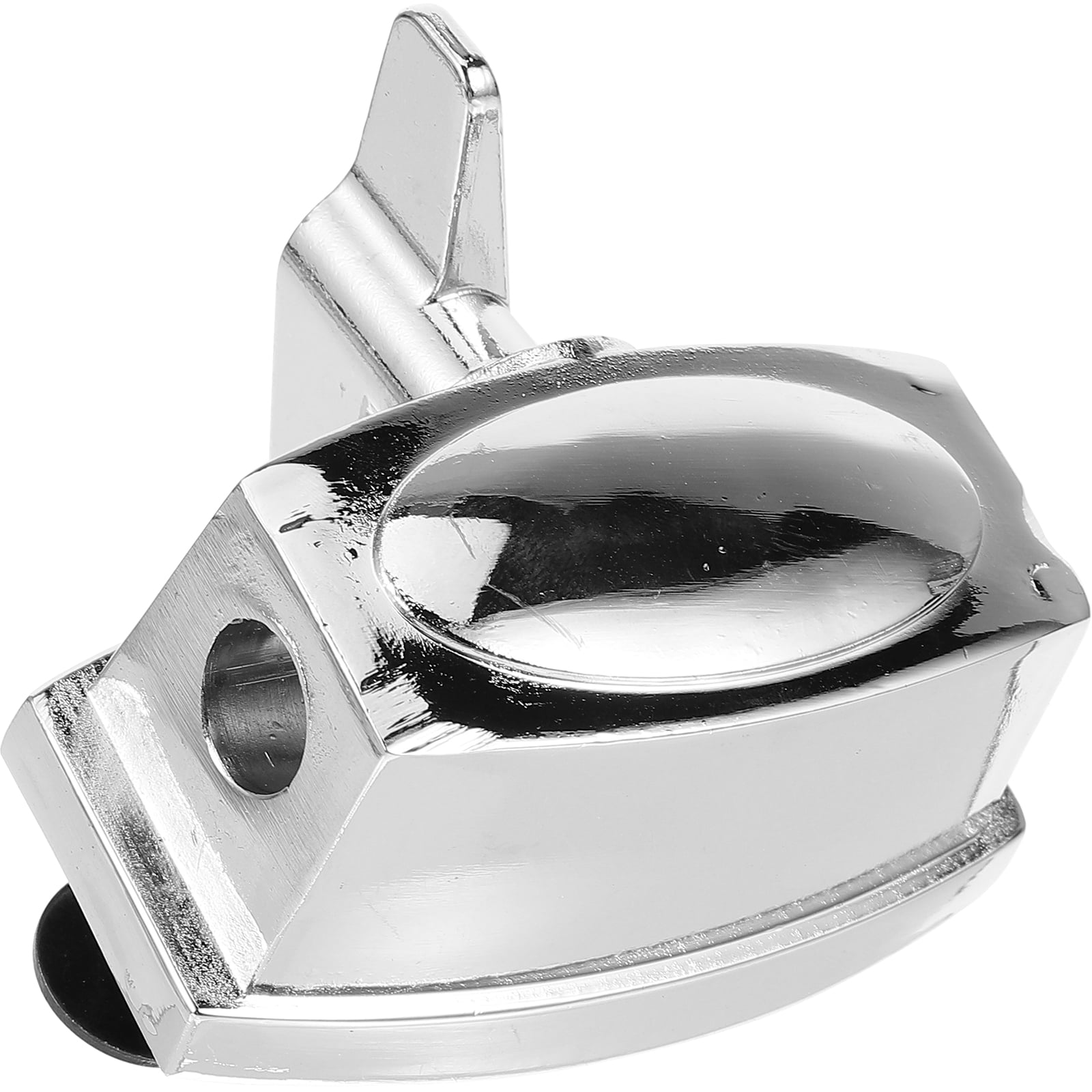 Tom Drum Floor Mounting Bracket Snare Drum Rest Silver Metal Leg Mount ...