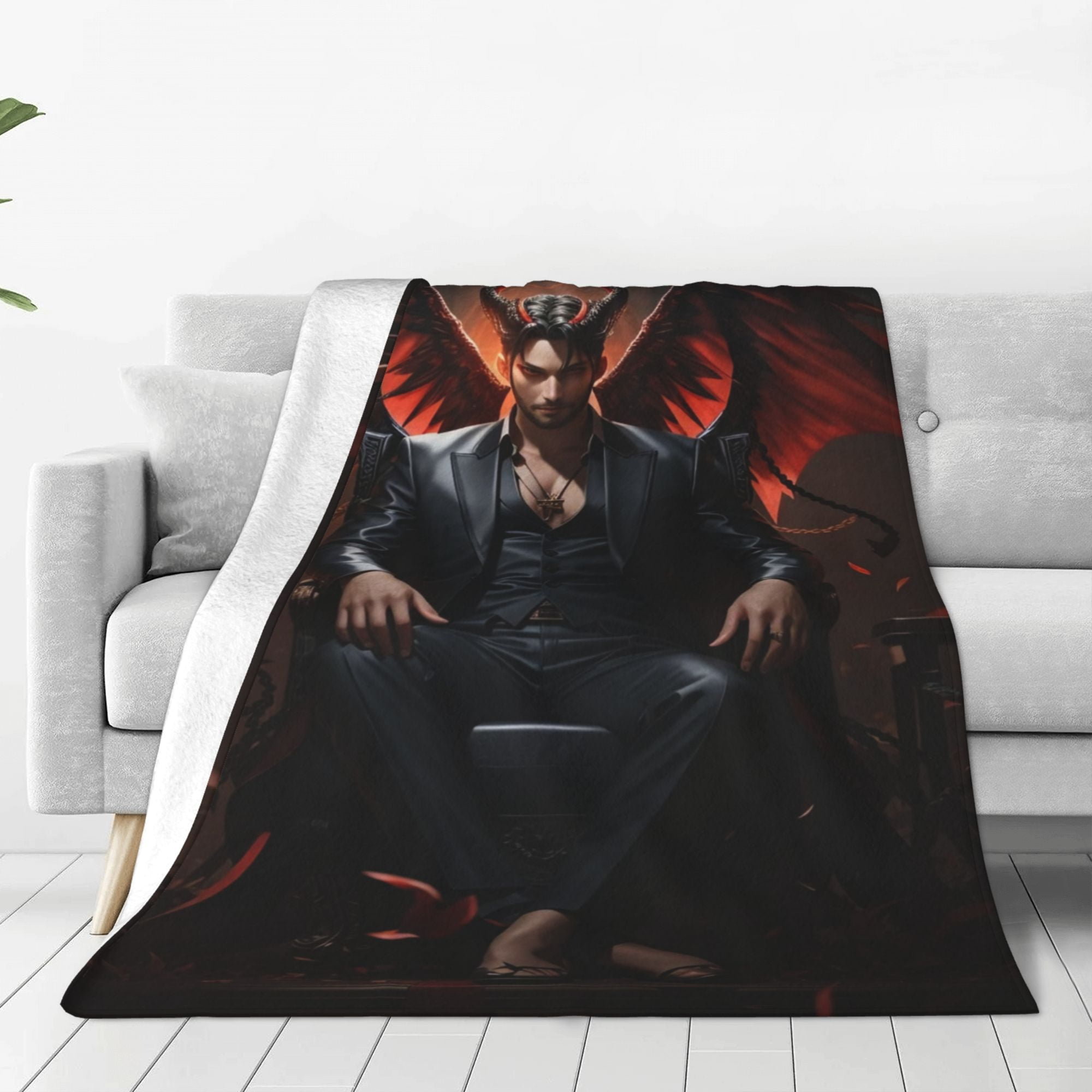 Tom Ellis Throw Blanket Soft Plush Travel Blanket For Bedroom Living ...