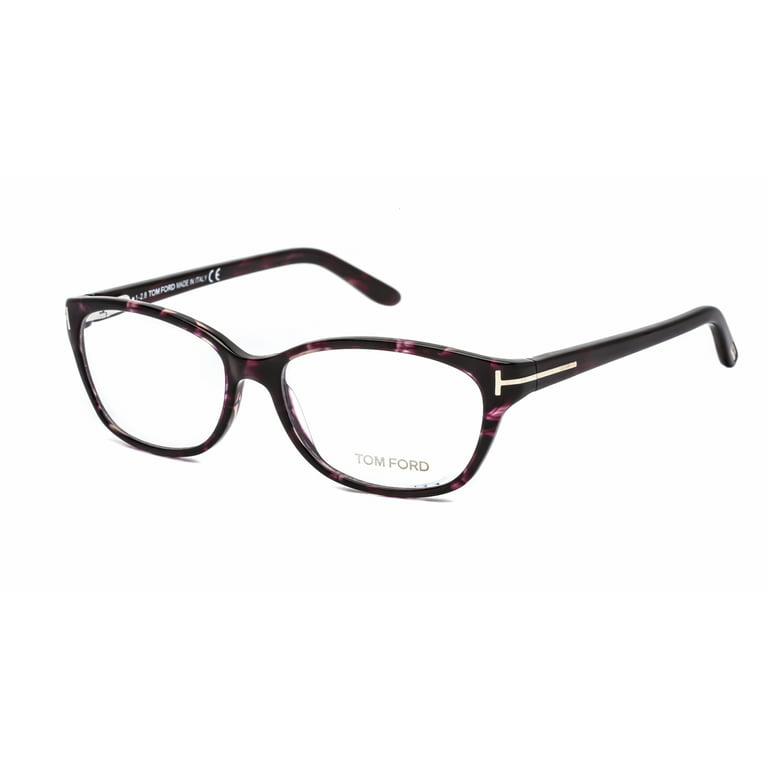 Tom Ford 5142 083 Purple Tortoise Eyeglasses TF5142 083 54mm