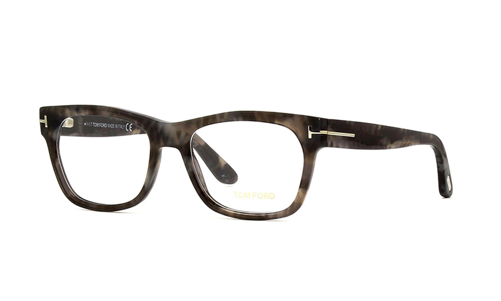Tom Ford 5468 056 Charcoal Gray Havana Eyeglasses TF5468 056 55mm - image 1 of 2