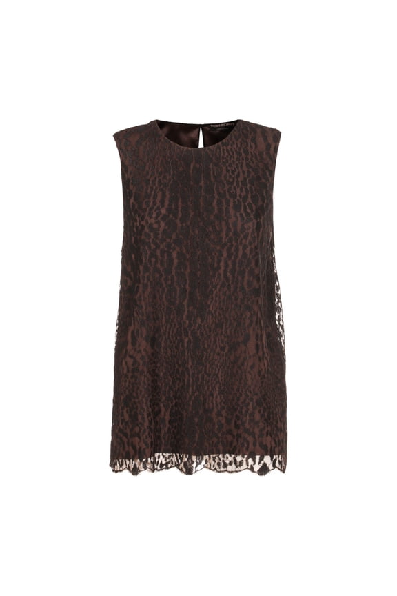 Black And Brown Top (Women's)