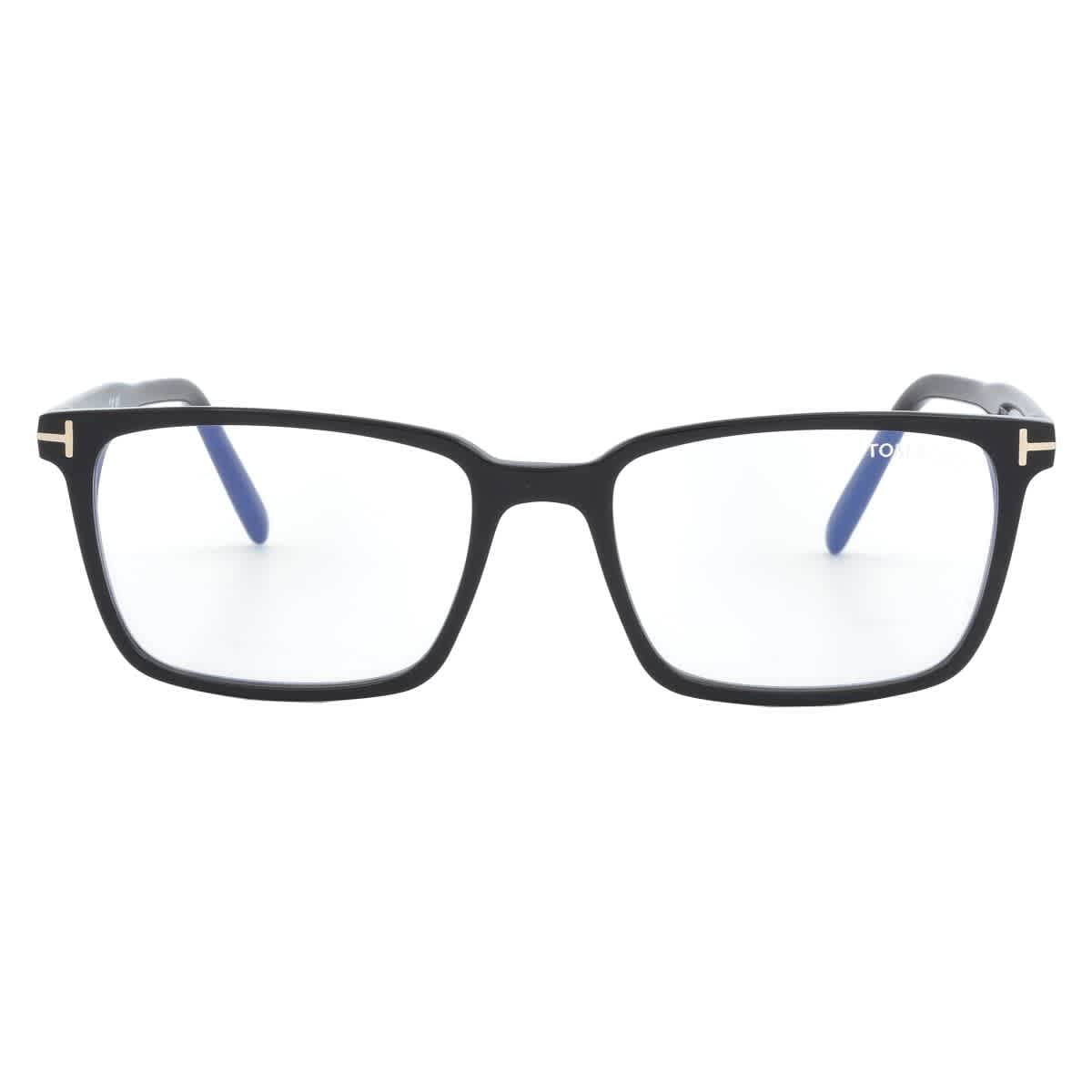 メガネ Tom Ford Blue Light Blocking Glasses TF5807B 001 Unisex Tom-Ford-Blue-Light-Block-