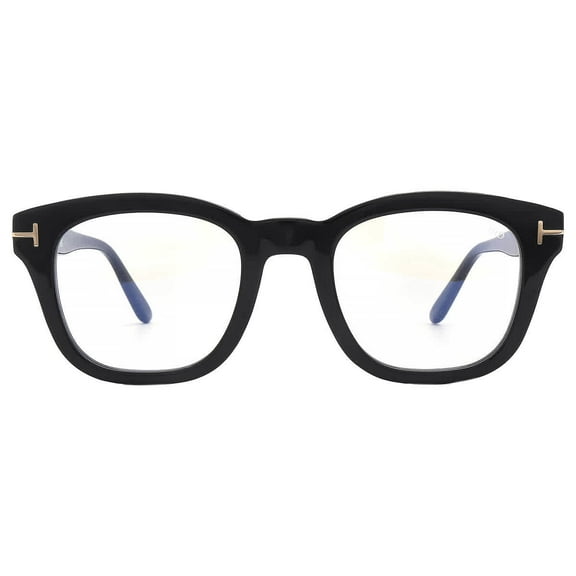 Tom Ford Blue Light Block Square Men's Eyeglasses FT5542-B 001 50