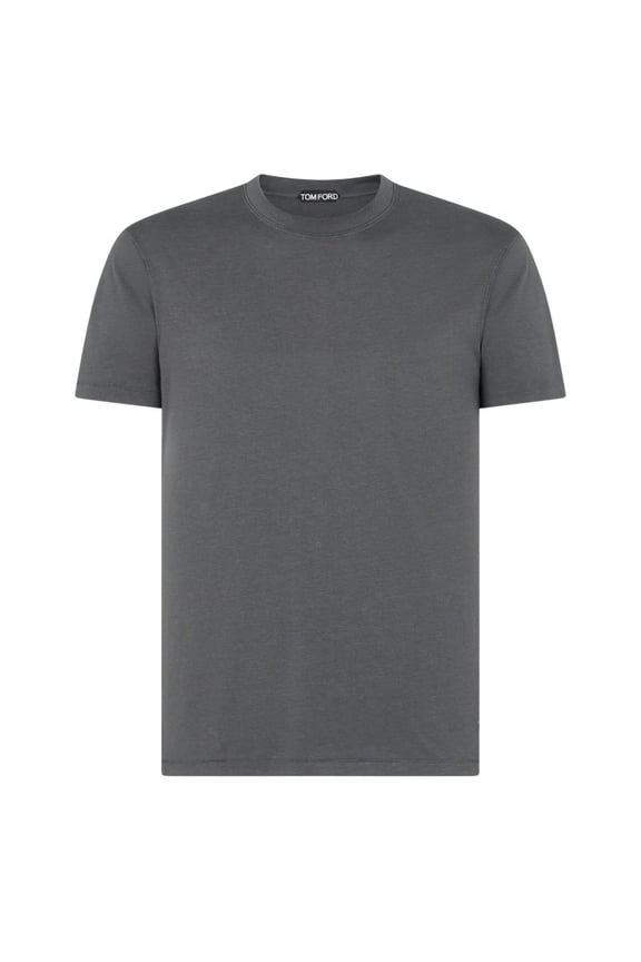 Dark Navy Short-Sleeve T-Shirt With Logo Embroidery (Men's)