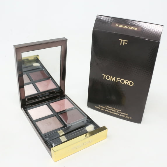 Tom Ford Eye Color Quad 27 Virgin Orchid 0.21oz/6g New With Box