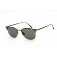 thumbnail image 1 of Tom Ford FT0851 49N Unisex Matte Dark Brown Rectangular Sunglasses, 1 of 2