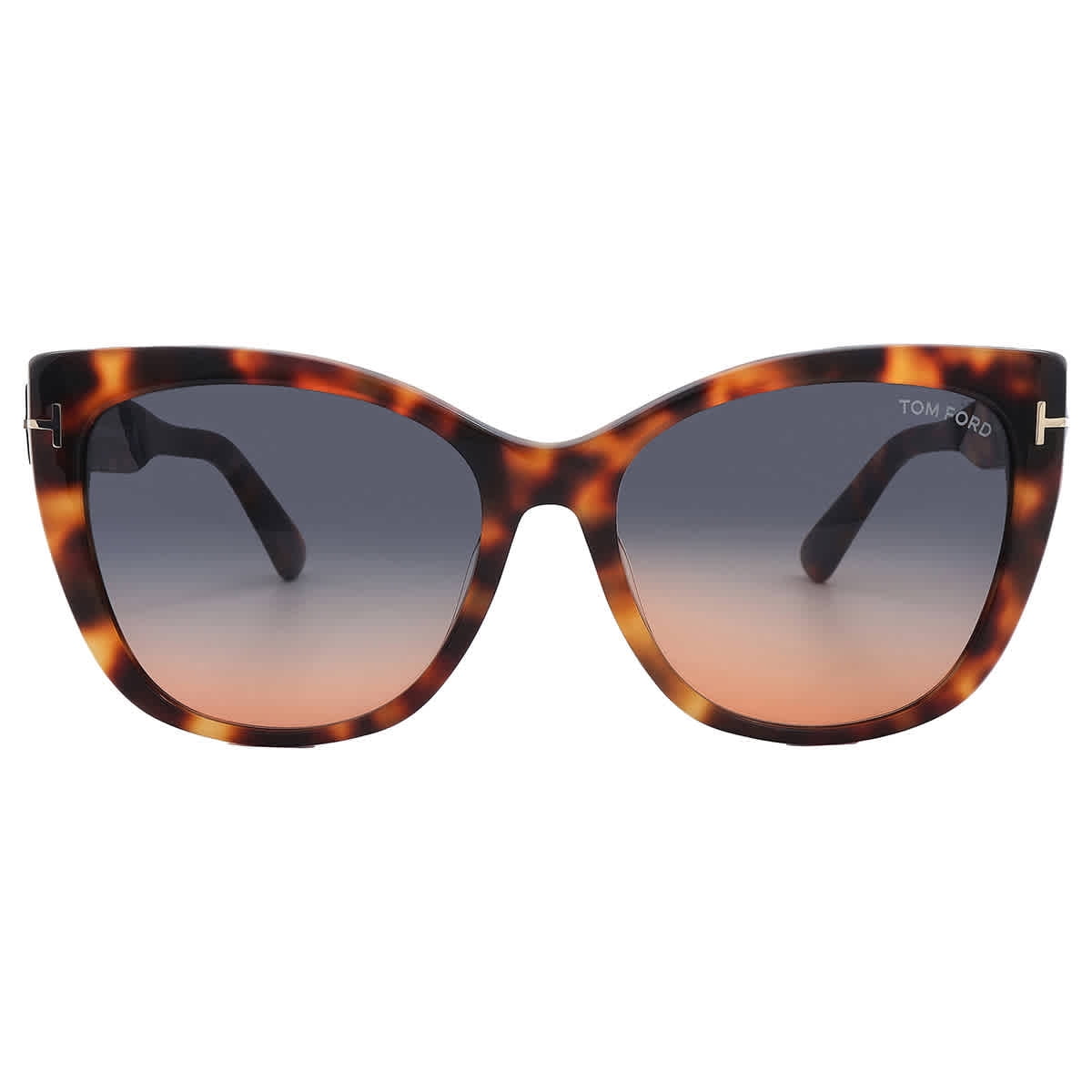 New!! Tom Ford- Havana Women\'s Cat Eye Sunglasses Amazon.com: Kaya Sunglasses in Dark Havana : Clothing, Shoes  main image 3