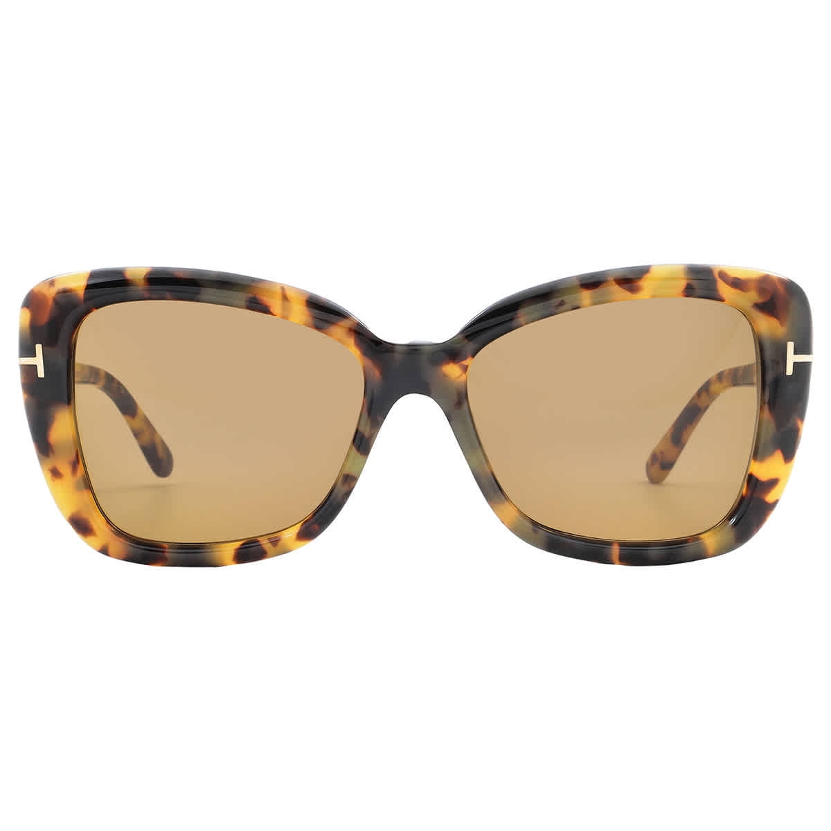 Tom Ford FT1008 55J Plastic Coloured Havana Roviex 55 mm  display picture 3