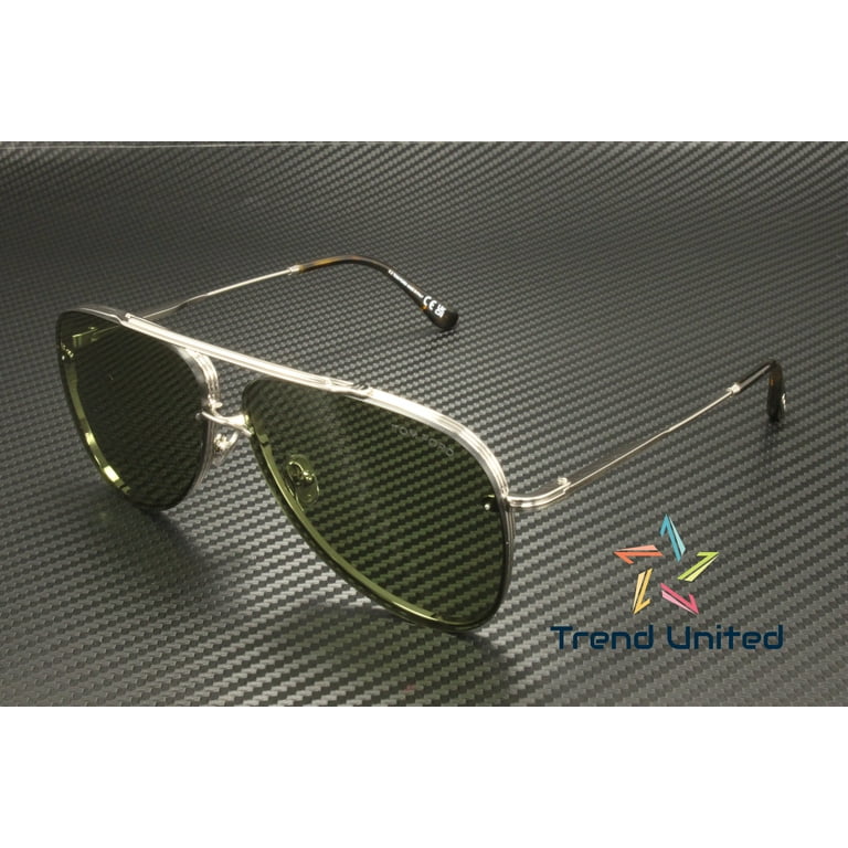 Tom Ford FT1071 14N Metal Shiny Light Ruthenium Green 62 mm  display picture 1