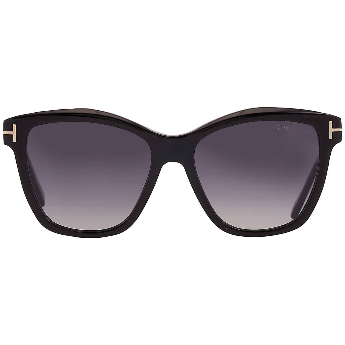 NEW TOM FORD SUNGLASSES FT1087 01D BLACK WOMEN EYEWEAR TOM FORD TF1087 01D Tom Ford FT1087 01D Plastic Shiny Black Smoke Polarized 54  main image 3