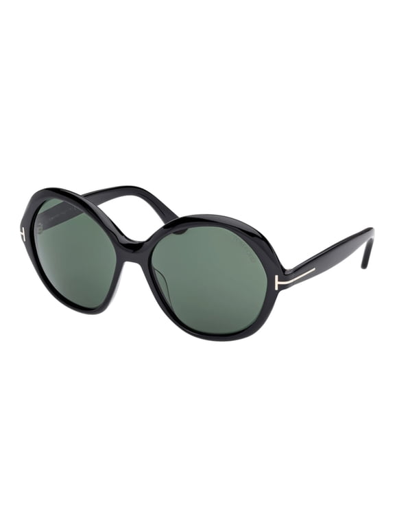 FT1282 01N 60mm Geometric Sunglasses Women's