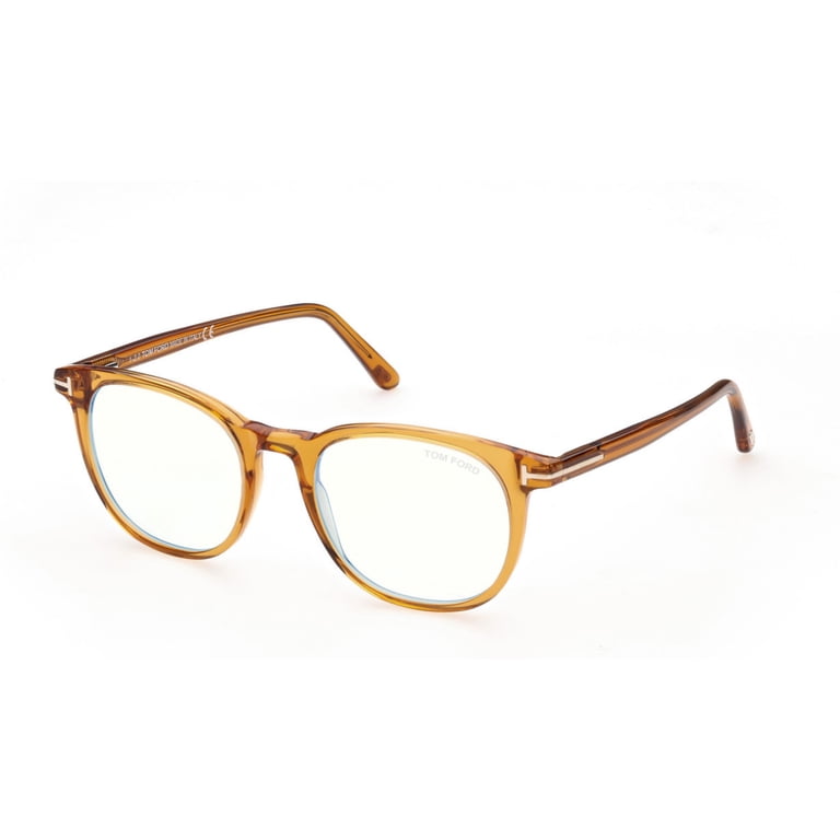 Tom Ford Eyeglasses FT 5754 -B 041, Shiny Transparent Honey  display picture 2