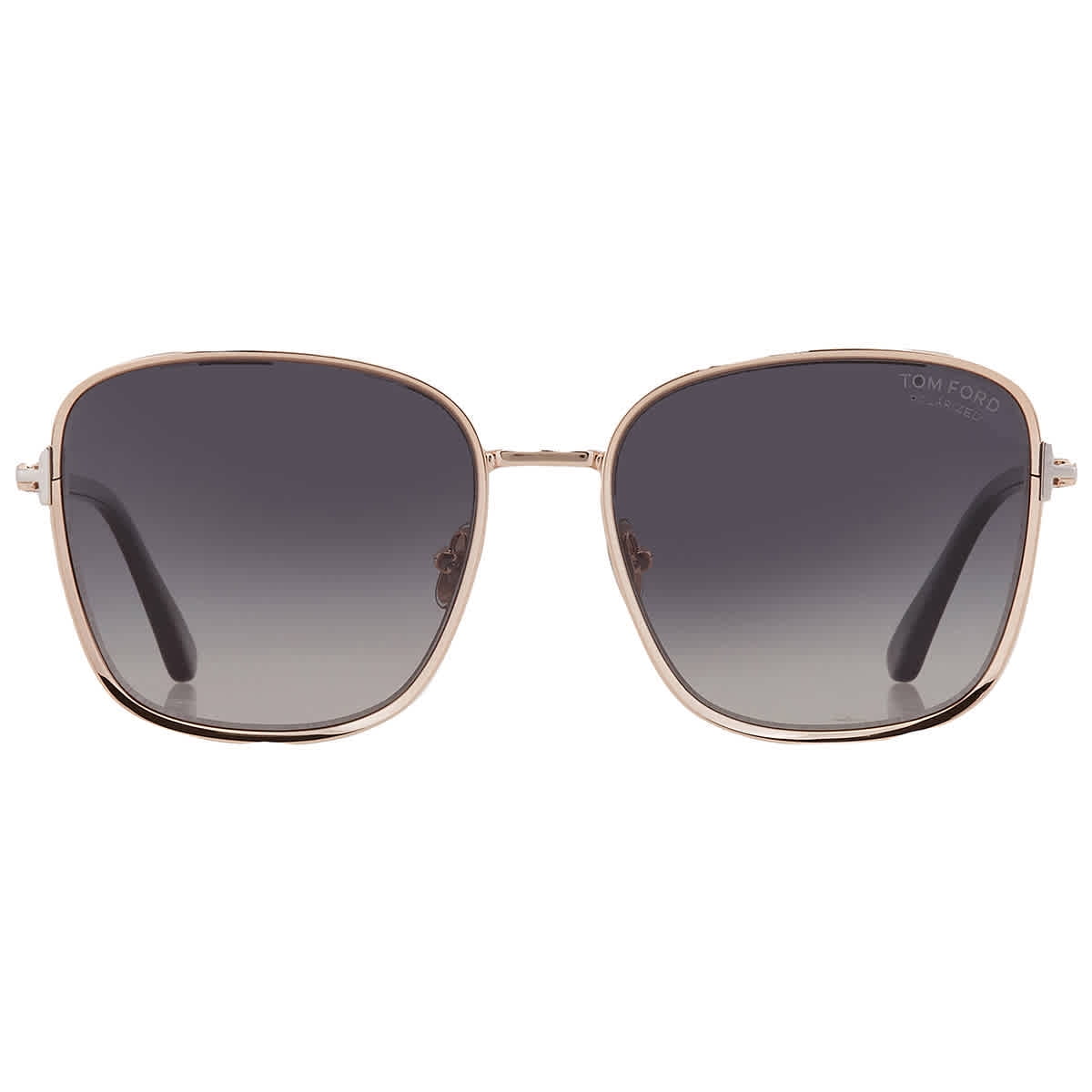Tom Ford Fern Polarized Smoke Square Ladies Sunglasses Tom Ford Fern Polarized Smoke Square Ladies Sunglasses