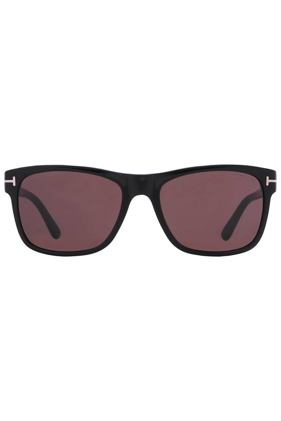Giulio Black Plastic Square Brown Men's Sunglasses FT0698 01J 57