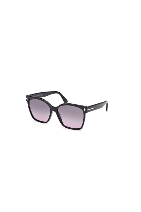 Iris Sunglasses FT 1312 01B 56mm Shiny Black / Fumo Gradient Lens