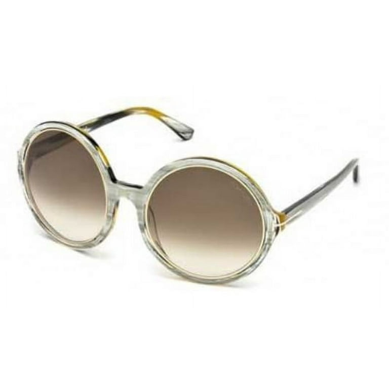 Tom Ford Ivanna Black Gray Gradient Sunglasses TF372 01B