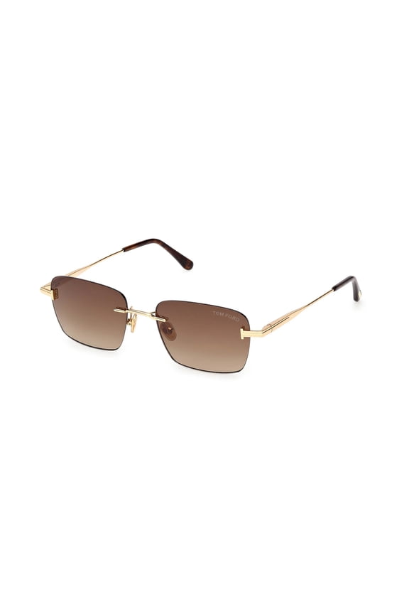 Jake-02 Sunglasses FT1354 30F 54mm Gold / Dark Brown Gradient Lens