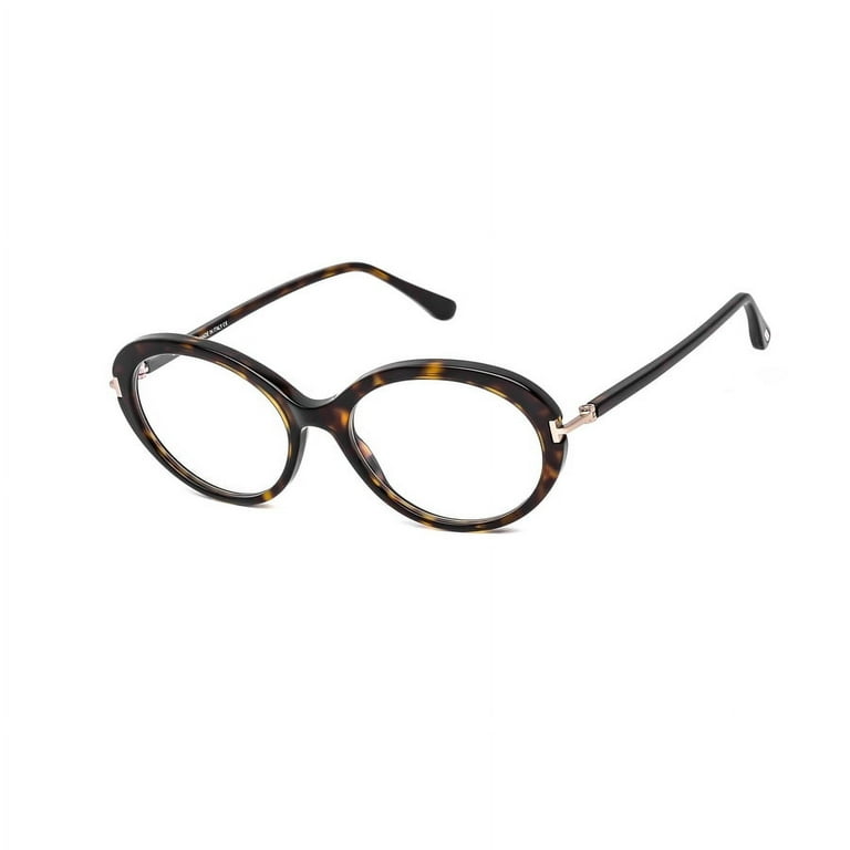 Tom Ford Ladies Tortoise Oval Eyeglass Frames FT5675 B05254