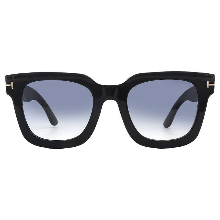 Tom Ford Leigh Smoke Gradient Square Ladies Sunglasses