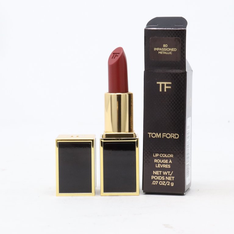 Tom Ford Lip Color 80 Impassioned Metallic 0.07oz/2g New