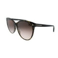 thumbnail image 1 of TOM FORD FT 0787 52F Sunglasses Havana Frame Gradient Brown Lenses 59mm, 1 of 3