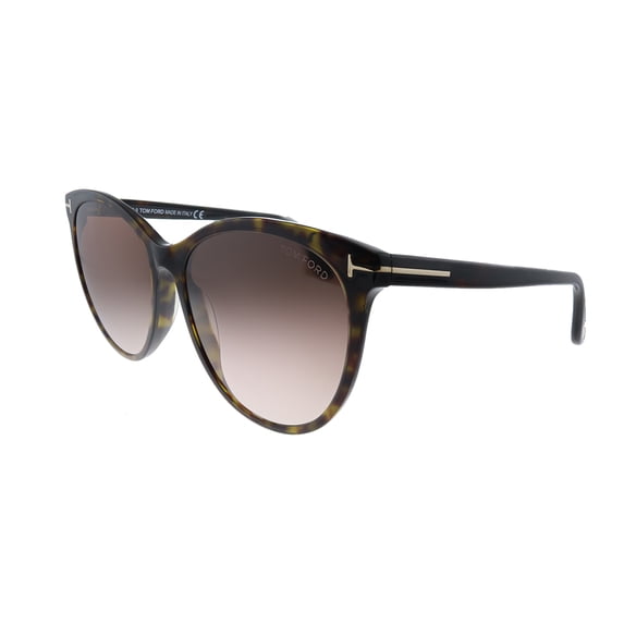 TOM FORD FT 0787 52F Sunglasses Havana Frame Gradient Brown Lenses 59mm