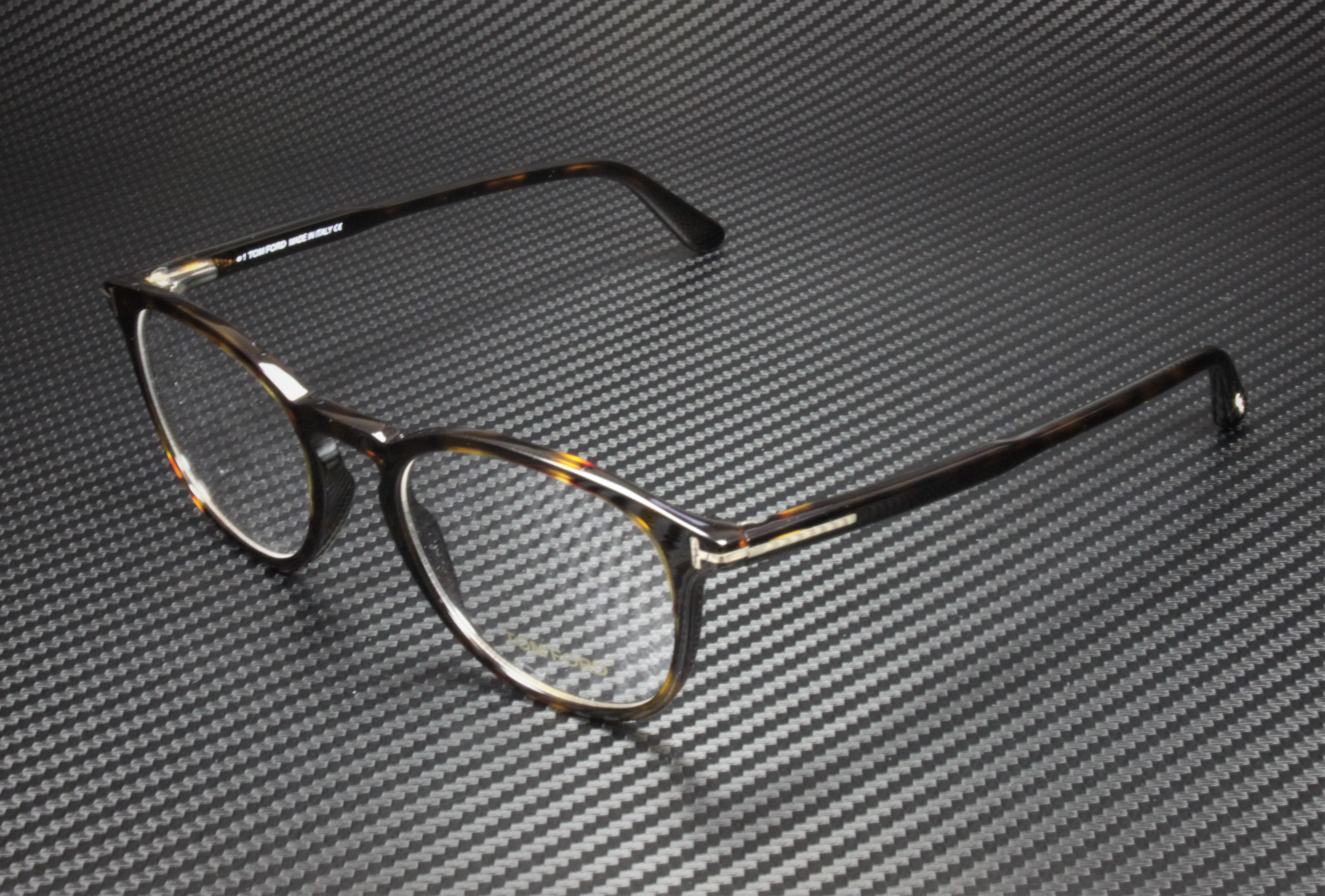 Tom Ford Unisex Eyeglass Frames FT5401 052 Dark Havana 51MM