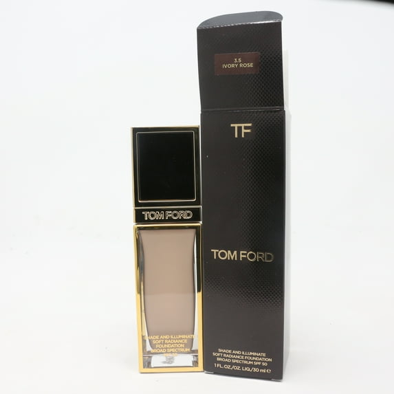 Tom Ford Shade And Illuminate Soft Radiance Foundation 1.0oz 3.5 Ivory Rose New