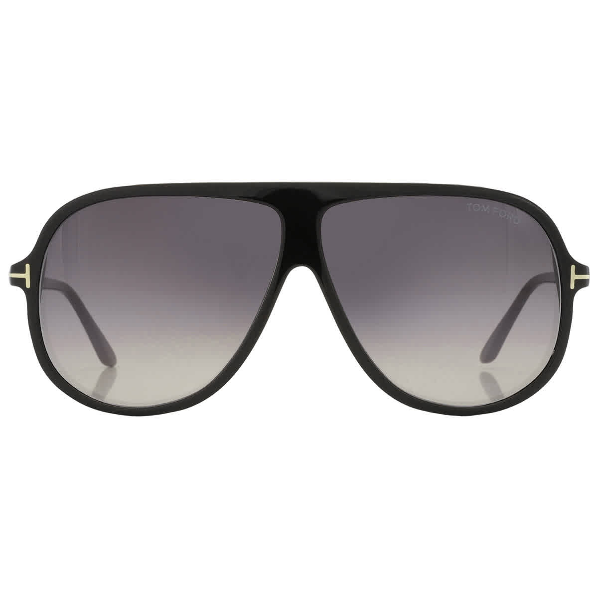 Tom Ford sunglasses FT0992. Frame color: Black Shiny, Lens color: Grey Grad Tom Ford FT1179 XXL (54 - 20) with Grey lenses and Black  main image 4