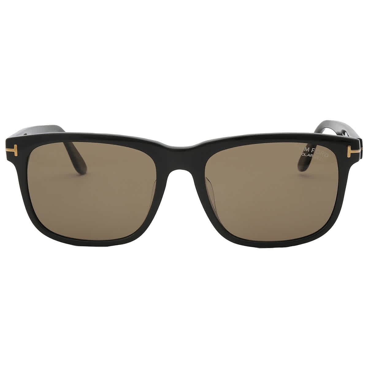 Tom Ford Stephenson Polarized Brown Square Men's Sunglasses FT0775 01H 56
