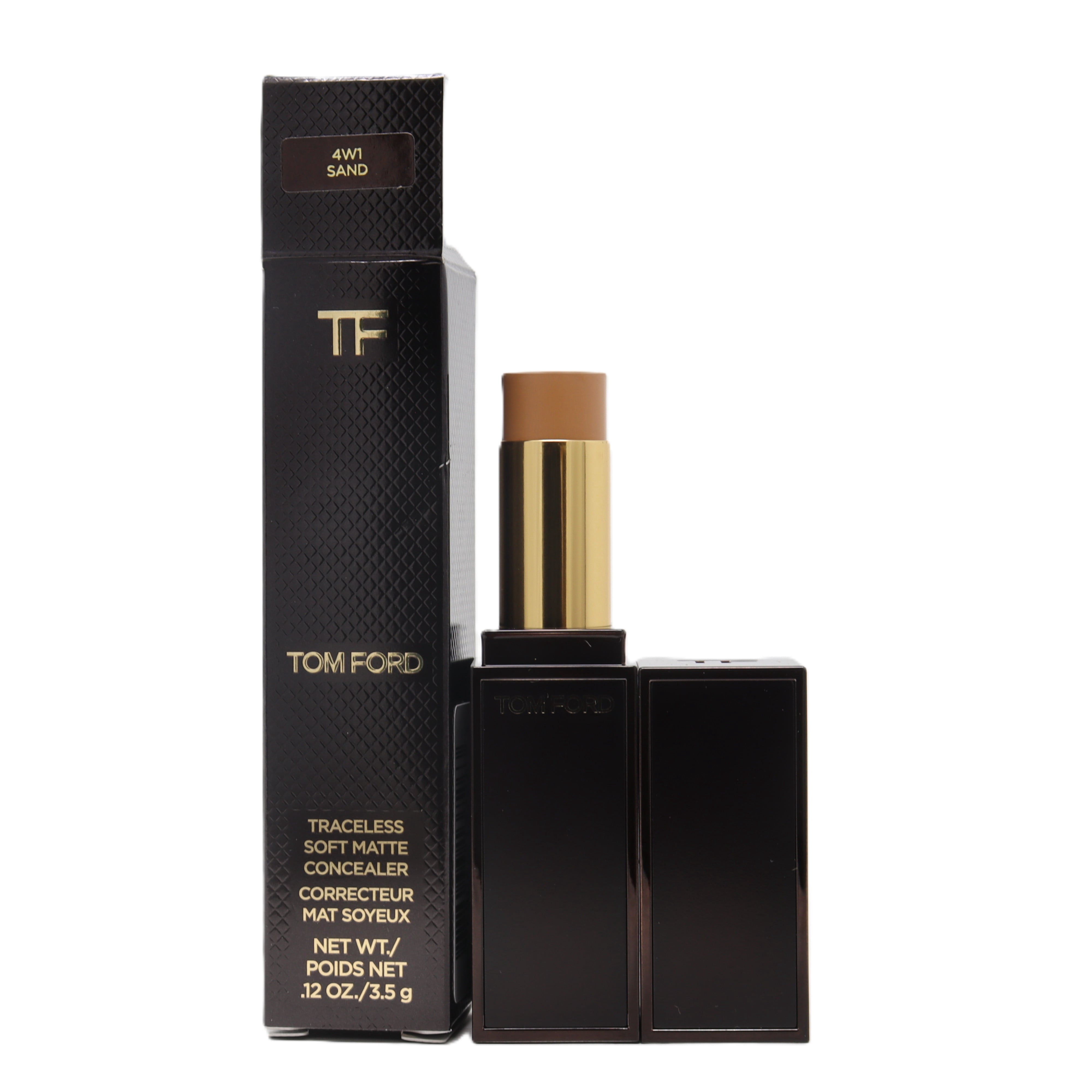 Tom Ford Traceless Soft Matte Concealer 4W1 Sand 0.12oz/3.5g New With Box