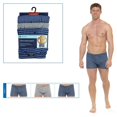 thumbnail image 1 of Tom Franks Mens Patterned Jersey Boxer Shorts (3 Pairs), 1 of 5